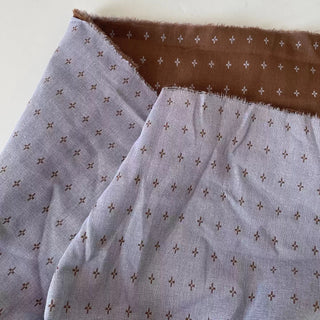 Korean Designer Cross Multi Color Non-Stretch Cotton Dobby Jacquard DS16679