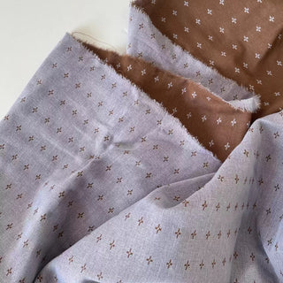 Korean Designer Cross Multi Color Non-Stretch Cotton Dobby Jacquard DS16679