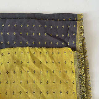 Korean Designer Cross Multi Color Non-Stretch Cotton Dobby Jacquard DS16680