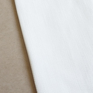 Yardblox Exclusive Japanese Luxury Designer Solid White Non-Stretch Cotton 13oz Selvedge Denim Twill DS18527