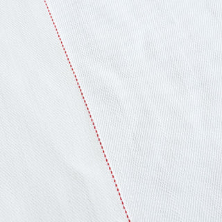 Yardblox Exclusive Japanese Luxury Designer Solid White Non-Stretch Cotton 13oz Selvedge Denim Twill DS18527