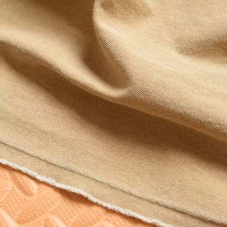 Yardblox Exclusive Japanese Luxury Designer Solid Yellow Non-Stretch Washed Cotton Bull Denim Twill DS18537