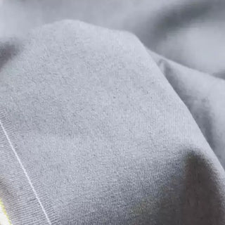 Yardblox Exclusive Made in Turkey ORTA Solid Gray Non-Stretch Washed Cotton Bull Denim Twill DS18547