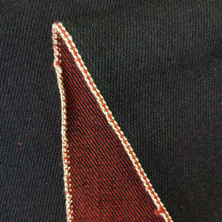 Made in Japan Okayama Solid Blue Non-Stretch Raw / Untreated Cotton 21oz Selvedge Denim Twill DS18603