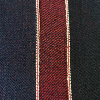 Made in Japan Okayama Solid Blue Non-Stretch Raw / Untreated Cotton 21oz Selvedge Denim Twill DS18603