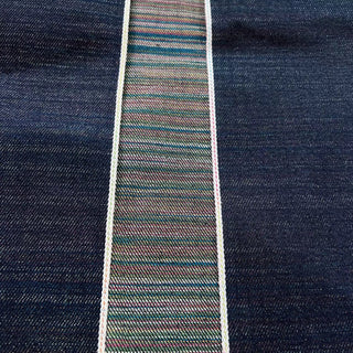Made in Japan Okayama Solid Blue Non-Stretch Raw / Untreated Cotton 12oz Selvedge Denim Twill DS18604