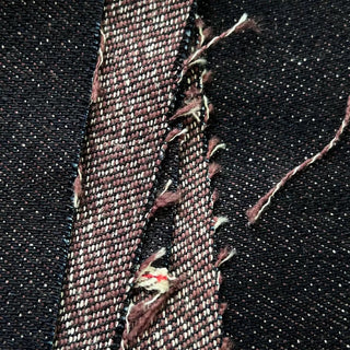 Made in Japan Okayama Solid Blue Non-Stretch Raw / Untreated Cotton 15oz Selvedge Denim Twill DS18605