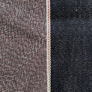 Made in Japan Okayama Solid Blue Non-Stretch Raw / Untreated Cotton 15oz Selvedge Denim Twill DS18605