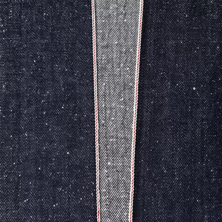 Made in Japan Okayama Solid Blue Non-Stretch Raw / Untreated Cotton 13oz Neppy Selvedge Denim Twill DS18607