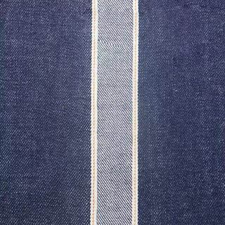 Made in Japan Okayama Solid Blue Non-Stretch Raw / Untreated Pima Cotton 15oz Selvedge Denim Twill DS18609