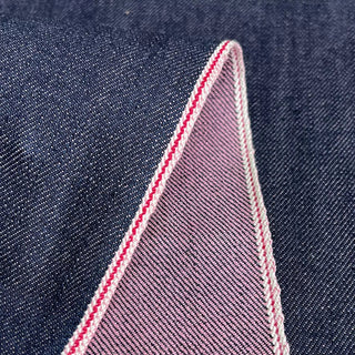 Made in Japan Okayama Solid Blue Non-Stretch Raw / Untreated Cotton 13oz Selvedge Denim Twill DS18613