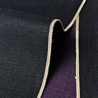 Made in Japan Okayama Solid Blue Non-Stretch Raw / Untreated Cotton 16oz Selvedge Denim Twill DS18615