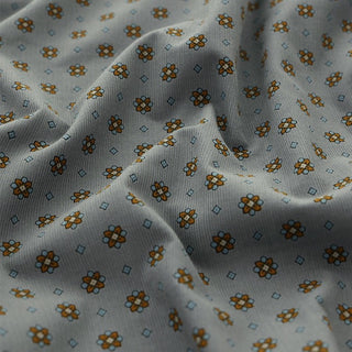 Made in Japan HOKKOH Floral Gray Non-Stretch Cotton Corduroy DS21601
