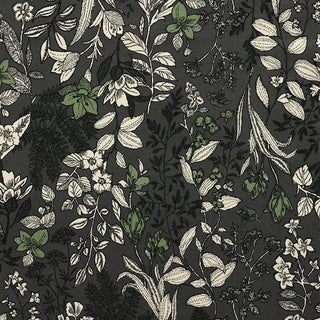 Made in Japan HOKKOH Botanical Gray Non-Stretch Cotton Corduroy DS21613