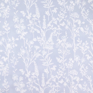 Made in Korea PangRim Floral Blue Non-Stretch Ultra Soft LENZING™ Modal Cotton Blended Twill DS21622
