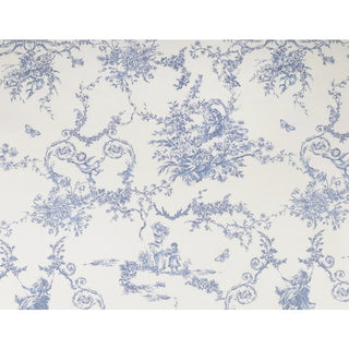 Made in Korea PangRim Toile de Jouy Off-White Non-Stretch Ultra Soft LENZING™ Modal Cotton Blended Twill DS21625