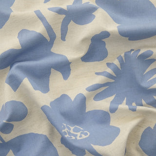 Made in Japan HOKKOH Floral Off-White Non-Stretch Cotton Linen Blended Plain Woven DS21628