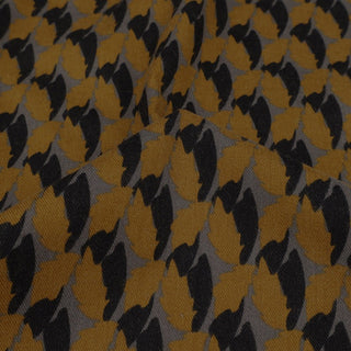 Made in Japan HOKKOH Botanical Brown Non-Stretch Peached Cotton Flannel DS21644