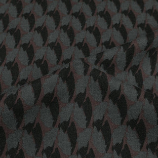 Made in Japan HOKKOH Botanical Gray Non-Stretch Peached Cotton Flannel DS21646