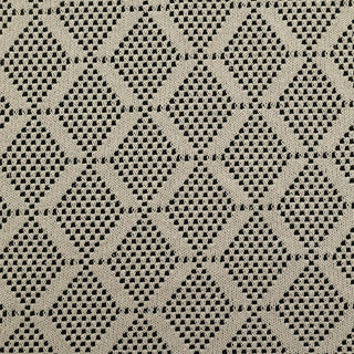 Made in Japan HOKKOH Geometric Brown Stretch Cotton Recycled Polyester Blended Dobby Jacquard DS21654