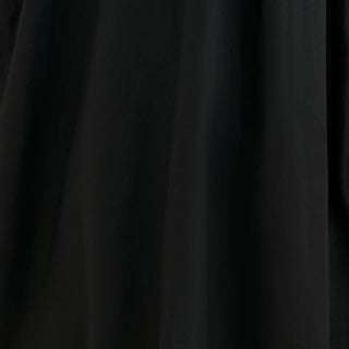 Yardblox Exclusive Reformation Solid Black Non-Stretch Linen Plain Woven DS23520