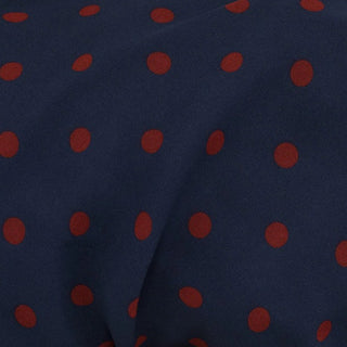 Reformation Polka Dot Blue Non-Stretch Viscose Georgette DS23539