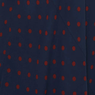 Reformation Polka Dot Blue Non-Stretch Viscose Georgette DS23539