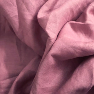 Reformation Solid Pink Non-Stretch Linen Plain Woven DS23540