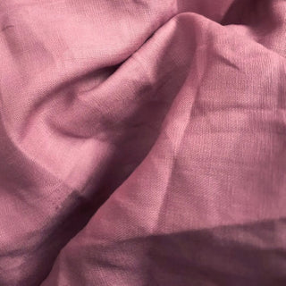 Reformation Solid Pink Non-Stretch Linen Plain Woven DS23540