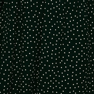 Reformation Polka Dot Black Non-Stretch Viscose Georgette DS23541