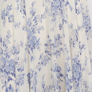 Reformation Floral Off-White Non-Stretch Viscose Georgette DS23542