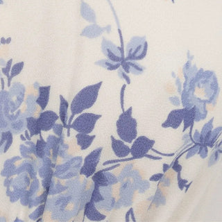 Reformation Floral Off-White Non-Stretch Viscose Georgette DS23542