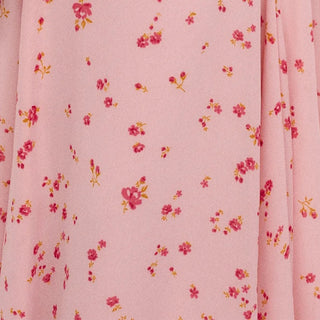 Reformation Floral Pink Non-Stretch Viscose Georgette DS23601