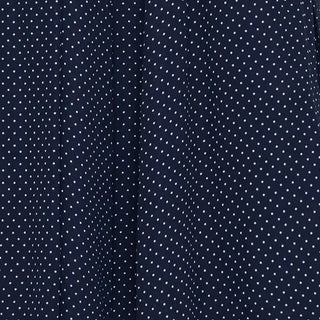Reformation Polka Dot Blue Non-Stretch Viscose Georgette DS236102
