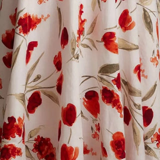 Reformation Floral Multi Color Non-Stretch Linen Plain Woven DS23625