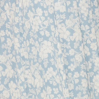 Reformation Floral Blue Non-Stretch Viscose Georgette DS23636