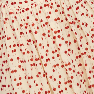 Reformation Fruits and Vegetables Off-White Non-Stretch Viscose Georgette DS23641