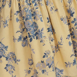 Reformation Floral Yellow Non-Stretch Viscose Georgette DS23648