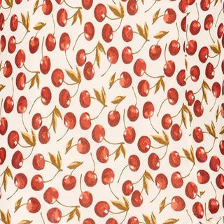 Reformation Fruits and Vegetables Off-White Non-Stretch Viscose Georgette DS23668
