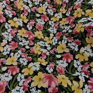 Reformation Floral Multi Color Non-Stretch Viscose Georgette DS23683