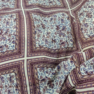 Reformation Paisley Multi Color Non-Stretch Viscose Georgette DS23692