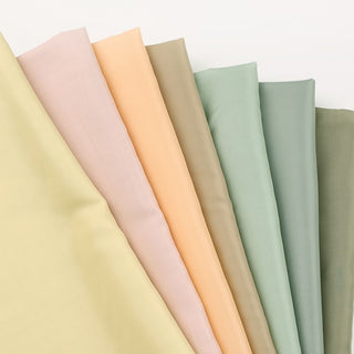 Yardblox Exclusive Made in Japan Premium Quality Solid Multi Color Non-Stretch Silk Habotai DS26505