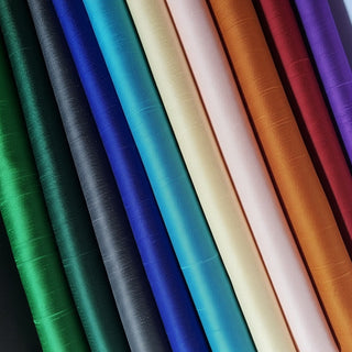 Yardblox Exclusive Luxury Silk Collection Solid Multi Color Non-Stretch Slub Mulberry Silk Dupioni / Shantung DS26513 -19 Momme