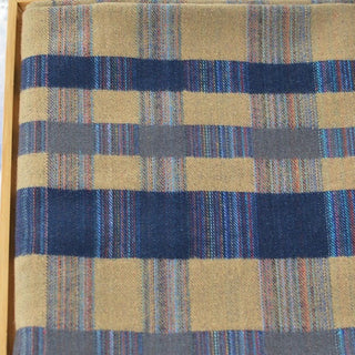 British Designer Plaid Brown Non-Stretch Peached Cotton Flannel DS296140