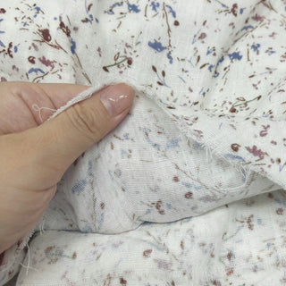 Japanese Fashion Designer Abstract Multi Color Non-Stretch Cotton Double Gauze DS29626