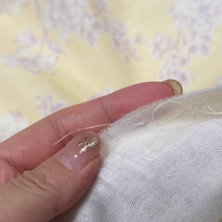 Japanese Fashion Designer Floral Yellow Non-Stretch Cotton Double Gauze DS29629