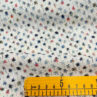 Made in Italy Albini Group Conversational White Non-Stretch Cotton Plain Woven DS29638