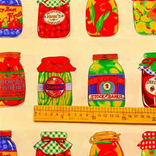 Yardblox Exclusive Japanese Fashion Designer Food Off-White Non-Stretch Cotton Plain Woven DS31505