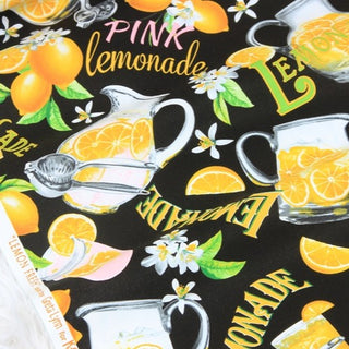 Yardblox Exclusive Korean Fashion Designer Food Yellow Non-Stretch Cotton Plain Woven DS37508