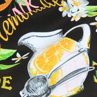 Yardblox Exclusive Korean Fashion Designer Food Yellow Non-Stretch Cotton Plain Woven DS37508